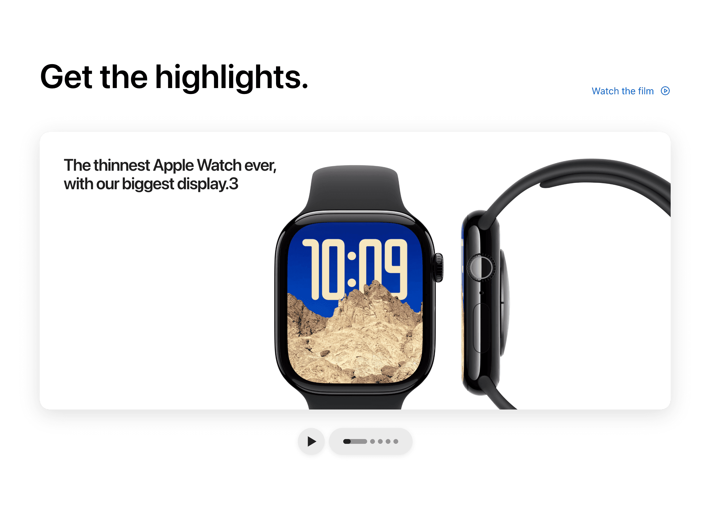 Apple Slider